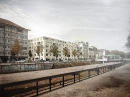 alterswohnsiedlung erikastrasse stadt zurich schweiz fassade seebahnstrasse siedlung zurich schweiz fassade