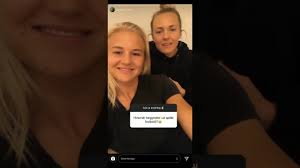Verified account segercaroline photos shared recently. Magdalena Eriksson And Pernille Harder Instagram Q A March 18 2020 Youtube