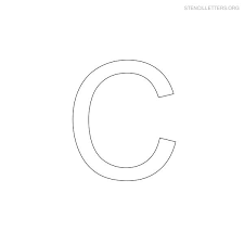 We carry a big selection of large alphabet letter stencil patterns. Stencil Letters C Printable Free C Stencils Stencil Letters Org