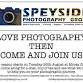 Speyside Photography Group – Elgin - UHI Moray, Moray St Event Image