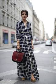 Black And White Fashion Style Fall Fashion Street Style Classic Black White Print Pattern Maxi Dress Fashion Style Clothes