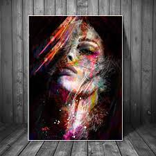Having been an artist and graphic designer for the past 26 years i was asked on various occasions to produce canvases. Abstract Graffiti Art Wall Paintings Print On Canvas Art Canvas Prints Modern Girls Oil Paintings For Living Room Home Decor Painting Calligraphy Aliexpress