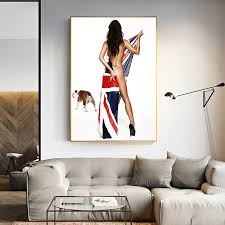 Here's a lovely diy ombre wall to try. Pop Art Sexy Charming Women Canvas Art Print Wall Painting Art Picture Home Decoration Poster Bedroom Bathroom Decor Quadros Painting Calligraphy Aliexpress