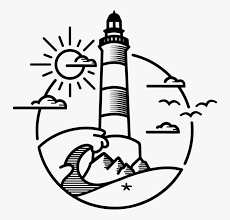 Logos related to maritimo logo png logo. Lighthouse Illustration Sticker Desenho De Farol Maritimo Free Transparent Clipart Clipartkey