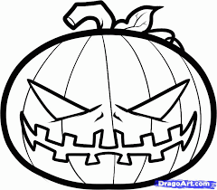 Step by step become expert: Halloween Pictures To Draw Coloring Home