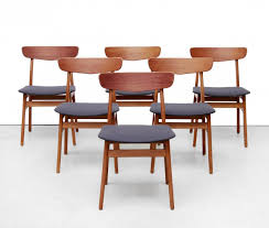 Set Of 6 Danish Designer Dining Chairs From Farstrup In Teak Dining Chair Design Dining Chairs Chair