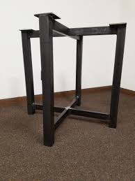 Maybe you would like to learn more about one of these? Steel Trestle Style Table Frame Base Any Size Color Etsy Table Style Table Frame Steel Table Base