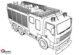 Fire Truck Fire Engine Coloring Page Collection Of Cartoon Coloring Pages For Teenage Printable In 2020 Truck Coloring Pages Monster Truck Coloring Pages Fire Trucks