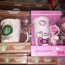 Maybe you would like to learn more about one of these? Hello Kitty Starbucks Mug Furniture Home Living Kitchenware Tableware Water Bottles Tumblers On Carousell