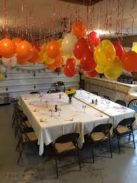 No Need For Helium Friendsgiving Dinner Party Thanksgiving Dinner Party Garage Party