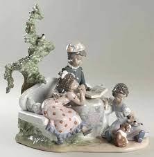 Lladró is a spanish brand dedicated since 1953 to the creation of art porcelain figurines at the brand's only factory in the. Lladro Black Legacy Family Roots 5371 Porcelain Figurine African American Fine Art