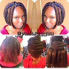 Box Braids Crochet Braids Braided Bob Natural Hair Styles Bob Braids Crochet Box Braids