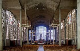 Auguste Perret Interior Le Raincy Church Near Paris 1922 Architecture Paris Architecture Notre Dame Modern Architecture