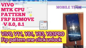 Vivo y20 hard reset pattern and password unlock. Vivo V11 Y81 Y83 Y83pro Mtk Cpu Frp Bypass Pattern Unlock One Click Remove Security Free Download