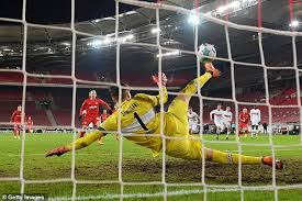 Emil peter forsberg (swedish pronunciation: Stuttgart Goalkeeper Gregor Kobel Pulls An Astonishing Penalty Save With His Foot Against Leipzig