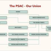 our structure public service alliance of canada