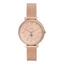 Fossil New York Mets Women's Rose Gold Carlie Stainless Steel Watch