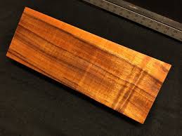 Prime Hawaiian Curly Koa Slab Billet Project Wood 13 X 4 75 X 1 75 Wood Projects Wood Slab