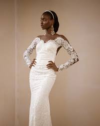 Get the best deals on long lace wedding dresses and save up to 70% off at poshmark now! Shop Ivory Embellished Lace Wedding Bridal Mermaid Gown Deji Kola