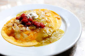 Easy Green Chile Enchiladas The Pioneer Woman Add Some Chicken And This Will Be A Winner For Us Green Chile Enchiladas Recipes Green Chili Enchiladas