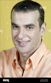 MERLO , LUIS. ACTOR DE CINE Y TEATRO ESPAÑOL. POSADO JUNIO 2004 Stock Photo 