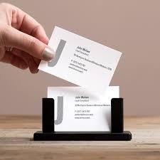 Business card holders keep your business cards in perfect condition when you hand them at professional or networking events. Desk Business Card Holders Desk Card Holder Desk Accessories Vistaprint