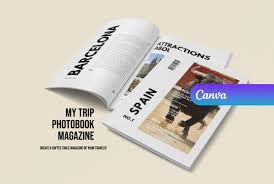 Travel Photo Magazine Template, Canva Digital Download, Trip Magazine,  Memory Book, Gift for Travelers, Photobook, Digital Magazine Template - Etsy