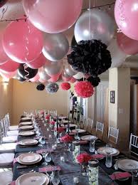 Black And Silver Party Decorations Pin On Party Decor Using Balloons