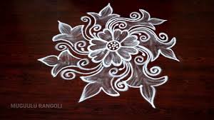 Free Hand Simple Rangoli Designs Friday Kolam Designs Daily Muggulu Desi Rangoli Designs Simple Rangoli Kolam Rangoli Kolam Designs