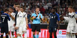 Gol bunuh diri mats hummels dan drama var warnai kemenangan les bleus. Hasil Pertandingan Jerman Vs Prancis Skor 0 0 Bola Net