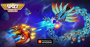 New Apk Space Shooter Mod Apk 1 441 Infinite Diamonds Cards Medal Updated Modded Apkdone In 2020 Shooters Space Battles Galaxy