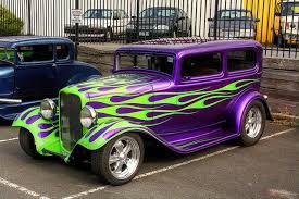 Flamed 32 Ford Classic Cars Trucks Hot Rods Hot Rods Cars Classic Cars Trucks