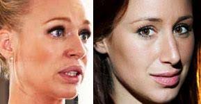 Isabel Adrian och Katrin Zytomierska surar