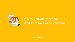 Maybank qrpay can shopping online. How To Activate Maybank Debit Card For Online Payment