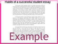 Short essay on the life of a student. 9 Successful Student Habits Ideas Student Habits Study Tips