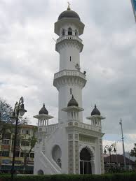 Masjid kapitan kling di pulau pinang (foto t bobby lesmana). Masjid Kapitan Kling Jejak Mihrab Mimbar