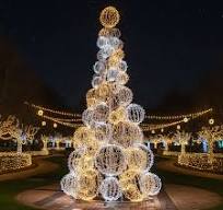 Christmas String Lights Festival Landscape Lights Christmas Decorations 3D Motif Christmas Decoration String Lights