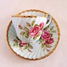 Foley bone china floral fruit swirl pattern freen inside. Pin On Elegant Tea Cups To Own