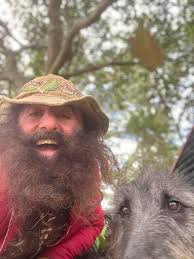 Irish wolfhound mix identifies as golden retriever