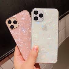 Glitter Shell Pattern Sparkle Bling Crystal Clear Soft Tpu Phone Case For Iphone X Xr Xs 11 Pro Max 8 7 6 6s Girly Phone Cases Apple Phone Case Iphone Phone Cases