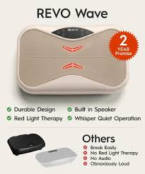 Plataforma De Vibración Revomadic Revo Wave Con Luz Roja Y B | Cuotas sin interés