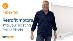 How To Retrofit Motors Into Your Existing Roller Blinds Youtube