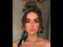 5 Fun Trendy Bandana Hairstyles For Summer How To Style Bandana Youtube Summer Hairstyles Hair Styles Bandana Hairstyles
