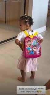 Mochila de Mavie, filha de Neymar, surpreende pelo preço