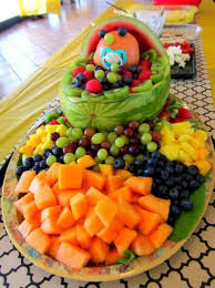 Bridal Shower Fruit Tray Ideas Baby Shower Fruit Tray Baby Shower Fruit Fruit Platter