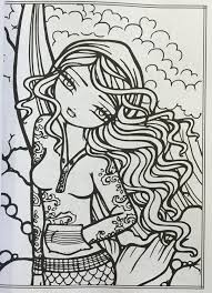 An inky girls coloring book. Robot Check Skull Coloring Pages Coloring Pages Fairy Coloring Pages