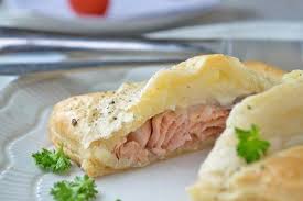 Lachsfilet Im Blatterteig Rezept Rezept Lachs Im Blatterteig Rezepte Blatterteig Rezepte