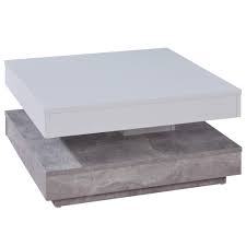 rotating coffee table low prices rotating coffee table  see deals for√√√. Furnline Living Room Coffee Table With Rotating Tabletop Universal Concrete White 70 X 35 X 70 Cm Buy Online In United Arab Emirates At Desertcart Ae Productid 153263157