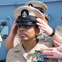 Corporal Dalton Kirkey from Lansing, Mich., a financial