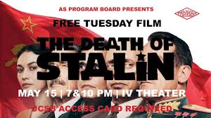 Free Tuesday Film: The Death of Stalin – AS PROGRAM BOARD